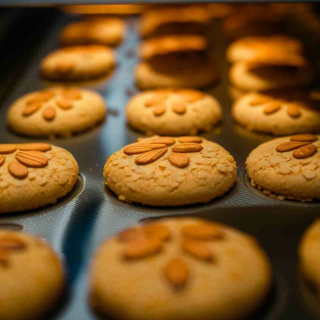 Almond Cookies Made Without Butter